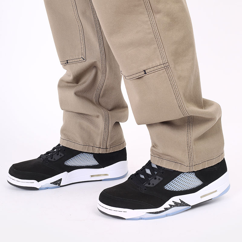 мужские бежевые брюки Carhartt WIP Double Front Pants I029770-tanami - цена, описание, фото 4